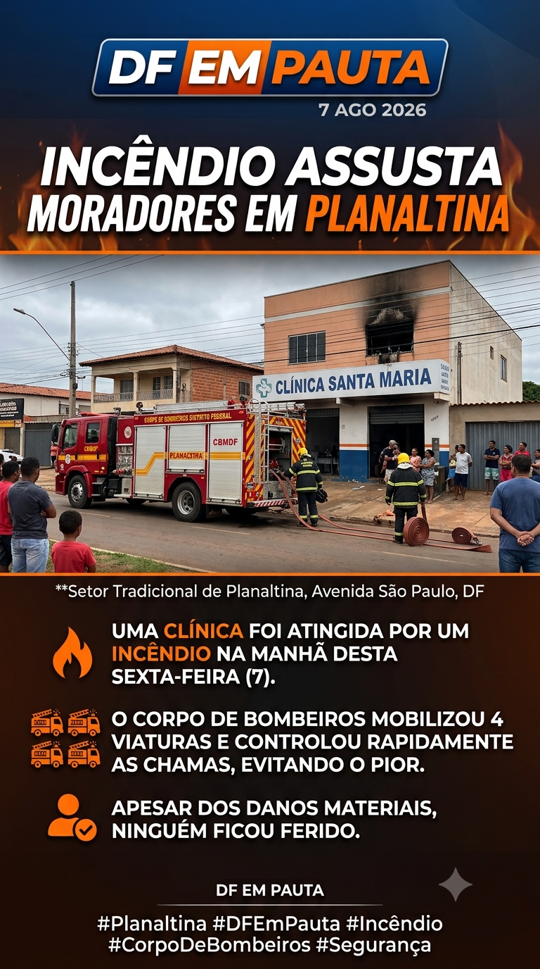 QUANDO A FUMAÇA ASSUSTA, A SIRENE TRAZ ESPERANÇA.