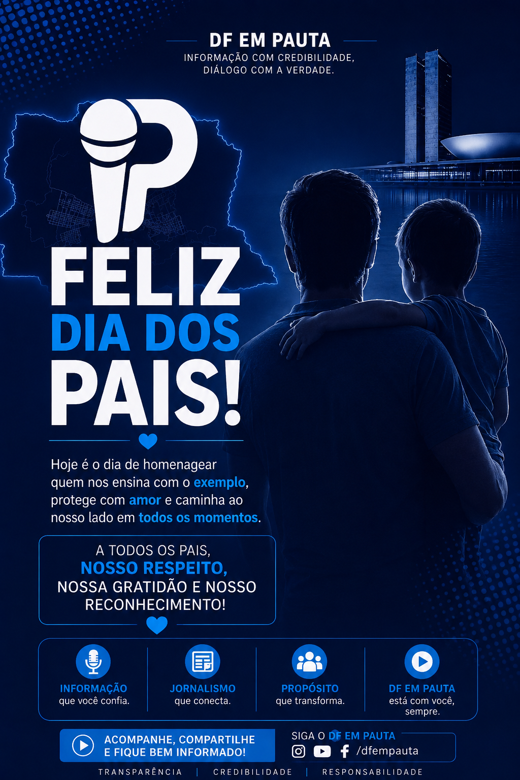 Feliz dia dos Pais